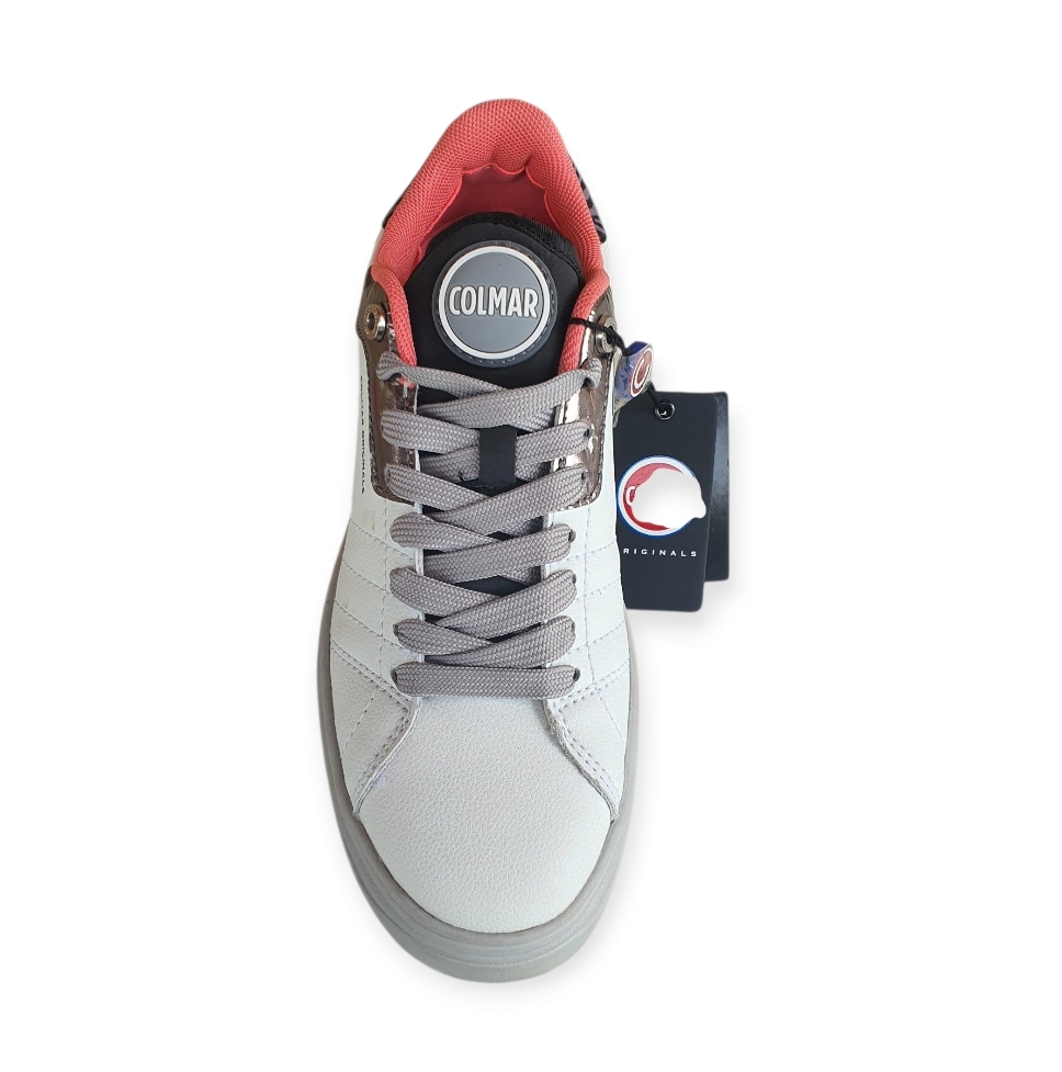 150 White-black-peach clm